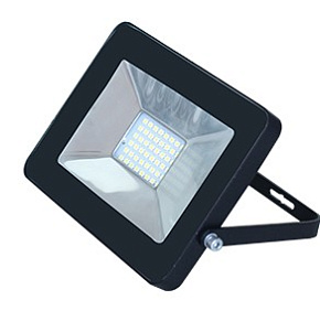 ECOLA JPBV20ELB 20W/220V/4200K/IP65 тонкий Черный Прожектор светодиодный