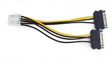 GEMBIRD/Cablexpert (13420) 2xSATA->PCI-Express 8pin - 0,15 м Кабель