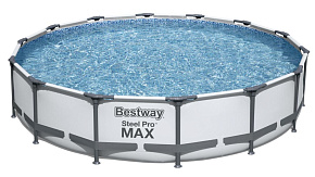 BESTWAY Бассейн каркасный Steel Pro Max 427х84см 10220л 56595 (030887) Бассейн