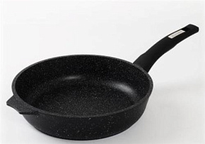 МЕЧТА 22802 Гранит black 22см несъемная ручка Сковорода