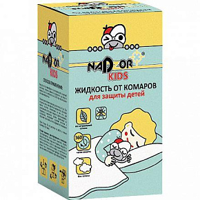 NADZOR Жидкость для фумигатора для детей, без запаха, 30 мл, DET004G Жидкость для фумигатора для детей