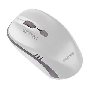 SMARTBUY (SBM-344CAG-WG) белый/серый Мышь беспроводная SMARTBUY (SBM-344CAG-WG) белый/серый