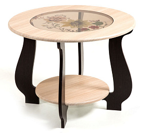 БИТЕЛ СЖ-24 Дуб/Венге Р-1 Стол журнальный