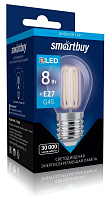 SMARTBUY (SBL-G45F-8-40K-E27) 8W/4000/E27 Лампа светодиодная