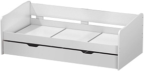 POLINI Кровать детская выдвижная Polini kids Fun 4200, белый (4кор) Кроватка POLINI Кровать детская выдвижная Polini kids Fun 4200, белый (4кор)