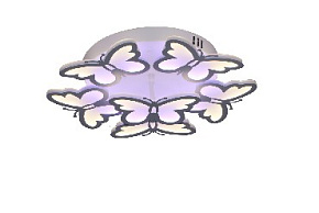 ESCADA 10205/5 LED*80W WHITE Люстра потолочная