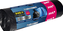 YORK строительный экстрапрочный 60 мкм YORK 240 л. (10 шт) 090070 Мешки для мусора