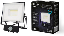 RITTER 53422 2 PROFI 50 Вт 6500К с датчиком движения черный Прожектор светодиодный
