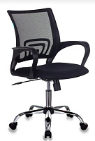 ЯрКресло Кресло Sti-Ko44/SL/black спинка сетка черный, сиденье черный, крестовина хром Кресло компьютерное