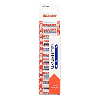 REXANT (30-1026) Алкалиновая батарейка AA/LR6-12BL 1,5V