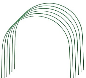 РОССИЯ Дуги металл в кембрике (6 шт) 2 м. 10*0,5 7048 Дуги