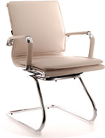 EVERPROF Nerey CF экокожа бежевый Кресло посетителя