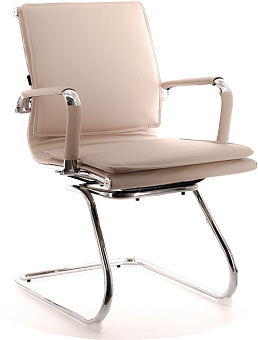 EVERPROF Nerey CF экокожа бежевый Кресло посетителя