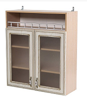 БИТЕЛ АНЖЕЛИКА ШКН 800ПВ (высота 920) фасад ясень/патина, каркас дуб молочный Кухонный модуль