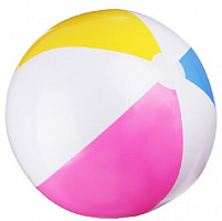 INTEX Мяч пляжный 61 см. Цветные дольки . Арт. 59030NP Мяч пляжный