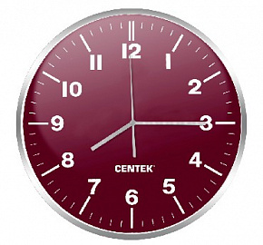 CENTEK СТ-7100 красный Часы