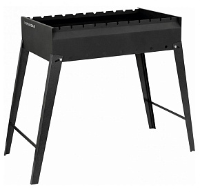 PALISAD Мангал сварной, 605 х 375 х 138/640 мм, сталь 2 мм, Camping 69668 Мангал