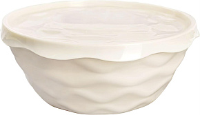 HOMVER Modena 2,5л с крышкой (светло-бежевый) 221112625/01 Салатник