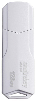 SMARTBUY (SB128GBCLU-W3) UFD 3.0/3.1 128GB CLUE White Флэш-напокитель