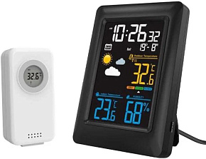 PERFEO (PF_E2129) "Stella", (PF-S5090BS), белый Метеостанция