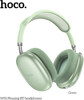 HOCO (6942007632706) W55 Green Наушники