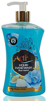 ACTIVE Жидкое мыло жемчужное 450 мл. С дозатором. Ракушка и цветок (511801640) Жидкое мыло