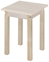 ЭЛЕГИЯ Табурет ПН ЛДСП (Бесцветный (Лак),Ясень шимо светлый) Табурет