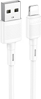 HOCO (6931474770875) X83iUSB 2.4A Lightning 8-pin белый - 1,0m Кабель