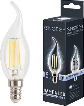 ENERGY LED С35FW-5-E14-4000 (109327) Лампа светодиодная
