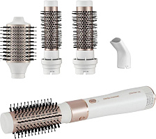 POLARIS Фен-щетка PHSB 1214Mi 1200Вт белый/розовое золото (022111)