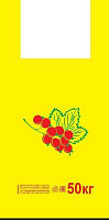АРТПЛАСТ (МАЙ00375) 30+15х55см - Виноград на желтом Пакет