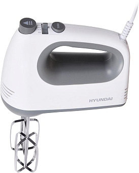 HYUNDAI HYM-H4501 500Вт белый/серый Миксер