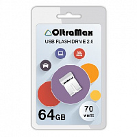OLTRAMAX OM-64GB-70-белый USB флэш-накопитель