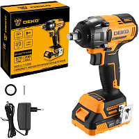 DEKO DKIS-Li, 20В, 1*3.0Ач, 370 Нм 083-1085 Гайковерт аккумуляторный