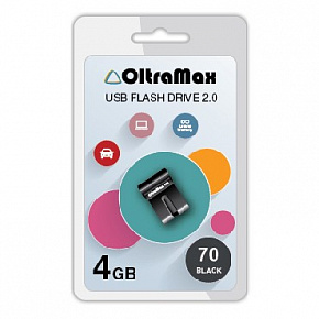 OLTRAMAX OM-4GB-70-черный USB флэш-накопитель