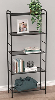 ЗМИ Стеллаж "Валенсия 25" (VALENCIA 25 Shelf rack) СТВ25 Черный Стеллаж