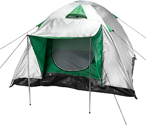 PALISAD Палатка двухслойная трехместная 210x210x130 см, Camping 69522 Палатка