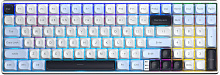 AULA S100Pro Blue-White-Black, механическая Клавиатура
