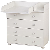 POLINI Комод Polini kids Simple 2583, белый Комод POLINI Комод Polini kids Simple 2583, белый