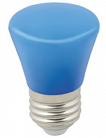 VOLPE (UL-00005639) LED-D45-1W/BLUE/E27/FR/С BELL