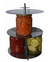 УЗБИ Кассета для автоклава Домашний погребок (до 12 банок, нержавеющая сталь) Автоклав доп.обор.