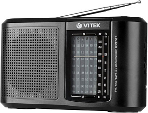 VITEK VT-3590, черный Радиоприемник