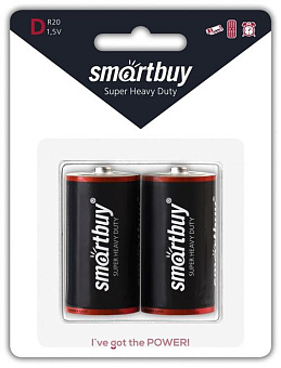SMARTBUY (SBBZ-D02B) R20/2B (12/96) Батарейки