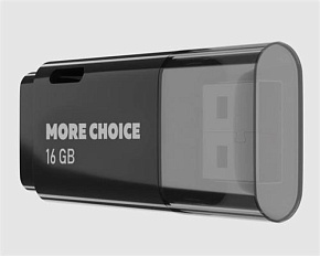 MORE CHOICE (4610196405129) MF16 - черный Флэш-накопитель