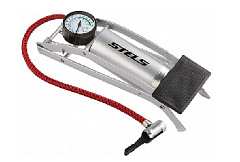 STELS Насос ножной FP9803B стальной серый 320006*KU108581 Аксессуары для вело-техники