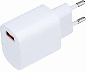 REXANT (16-0285) USB 5V, 3 A с Quick charge, белое СЗУ REXANT (16-0285) USB 5V, 3 A с Quick charge, белое