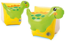 INTEX Нарукавники динозаврик, 3-6 лет, 23х20см, 56664 062-003 Нарукавники для плавания