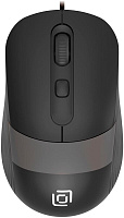 OKLICK Мышь 310M, оптическая, проводная, USB, черный и серый [1869096] Мышь