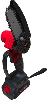 EDON UNS-21A черный/красный 22259 4", 21В, 2аккум Пила цепная аккумуляторная