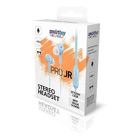 SMARTBUY (SBH-105-BU) PRO JR голубой Акустика